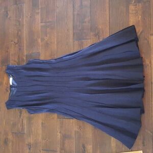 Black Calvin Klein Fit Flare Dress 2